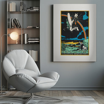Rainbow Obstacle - Poster / Art Print
