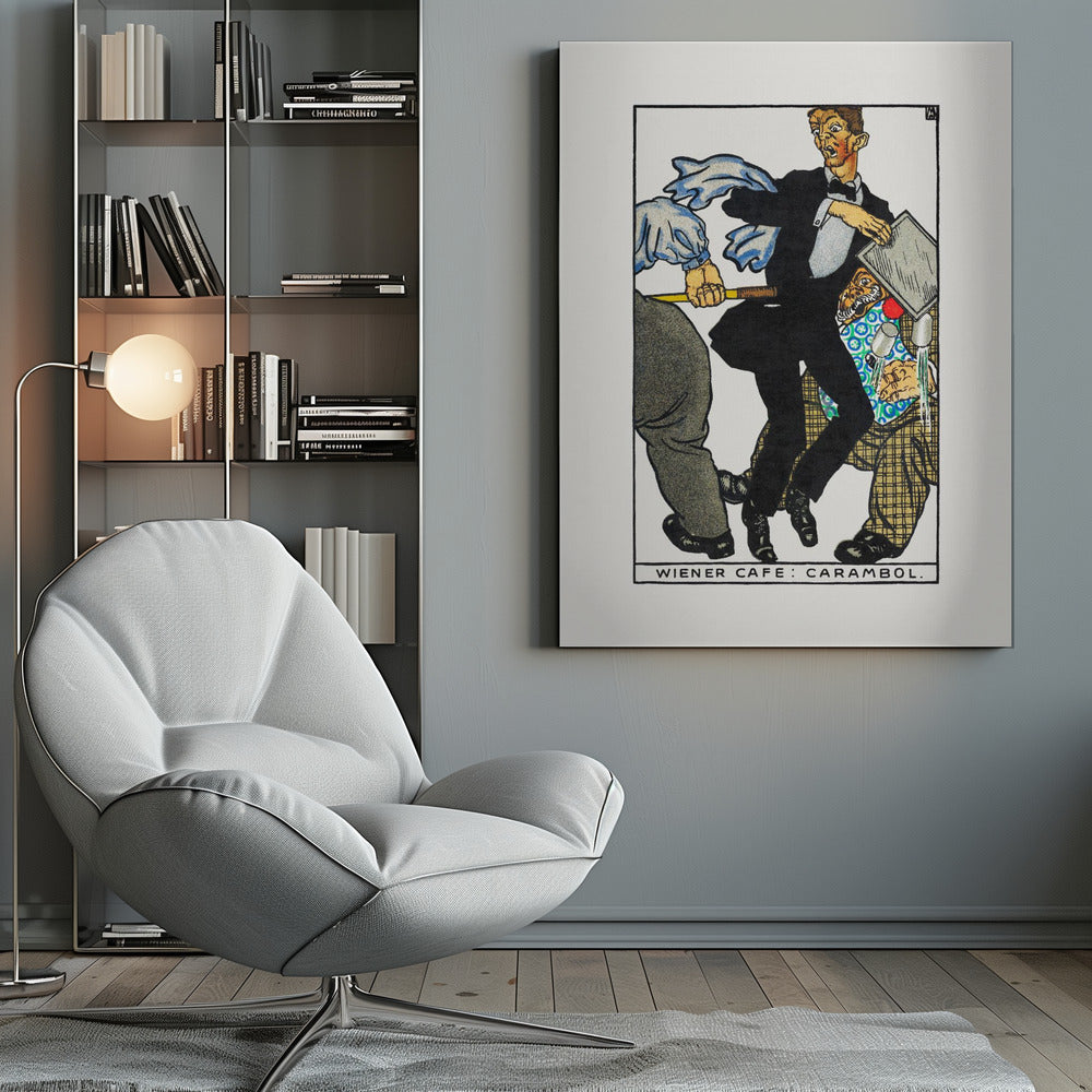 Viennese Café Carambole - Poster / Art Print