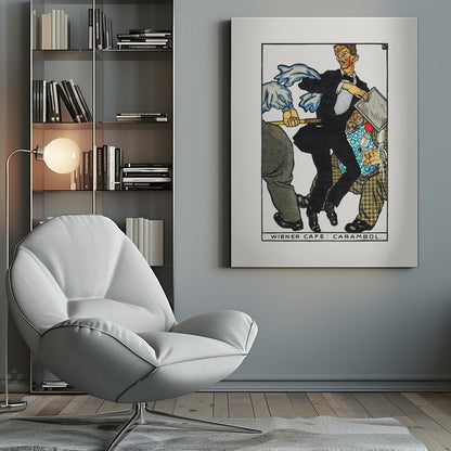 Viennese Café Carambole - Poster / Art Print