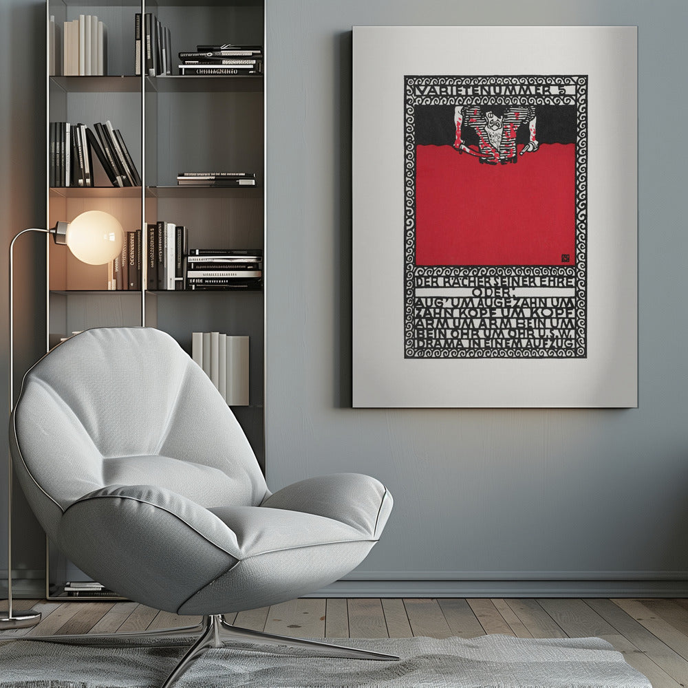 Variety Act 5 the Avenger of His Honor - Poster / Art Print