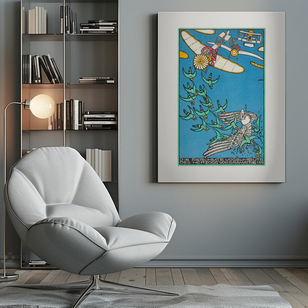 The Duke of Gramatneiss's Famous Pack of Birds - Poster / Art Print
