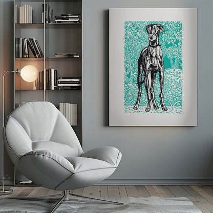 Greyhound - Poster / Art Print