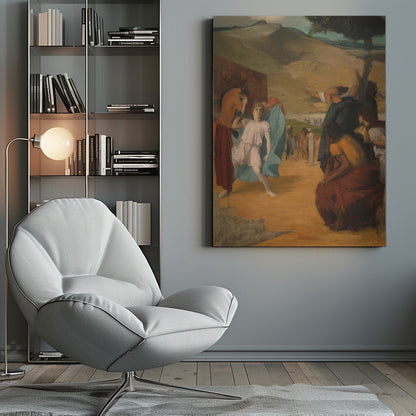 Alexander and Bucephalus No.2 - Poster / Art Print