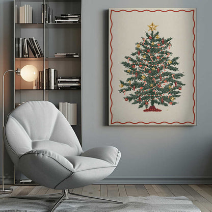 Christmas tree - Poster / Art Print