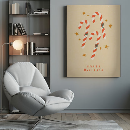 Candy Cane - Poster / Art Print