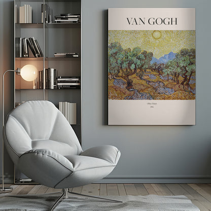Olive Trees (1889) - Poster / Art Print