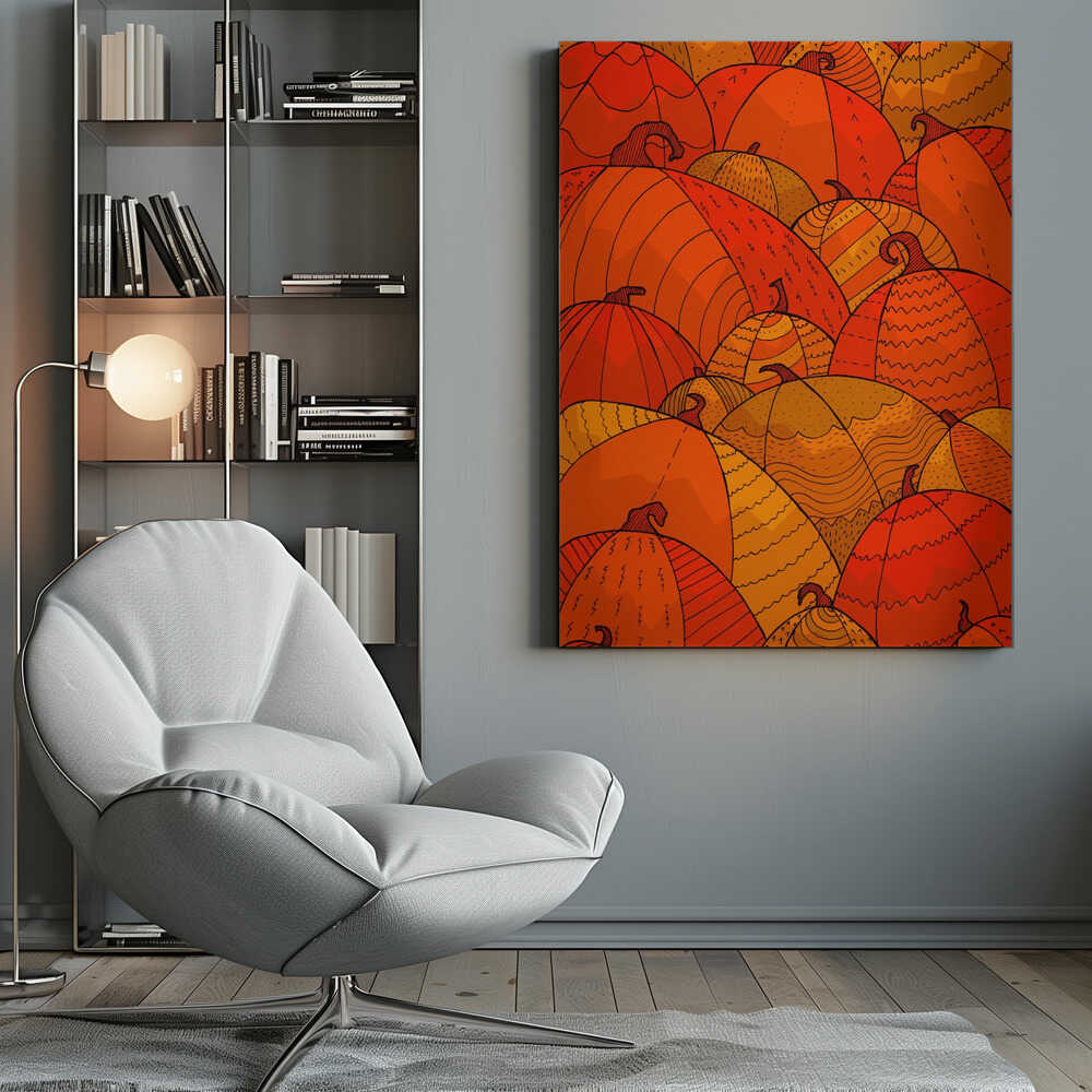 Pumpkins - Poster / Art Print