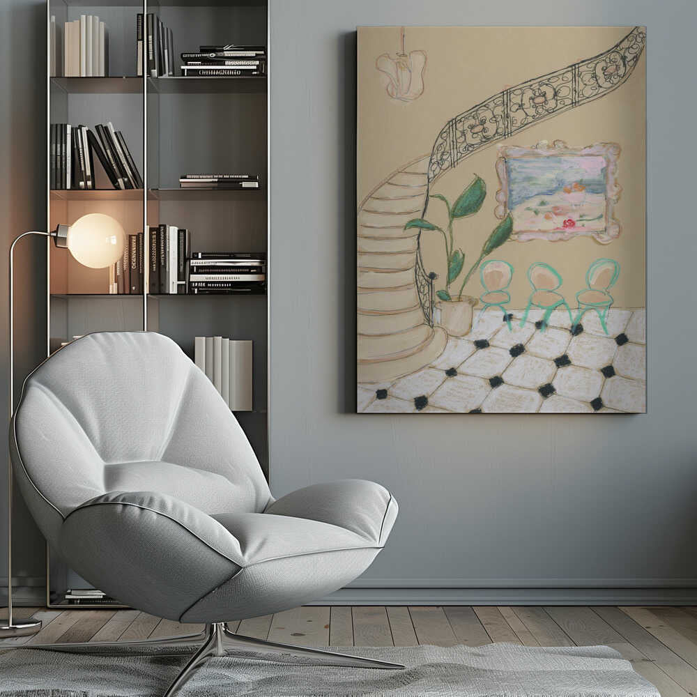 Museum Day In Paris - Poster / Art Print