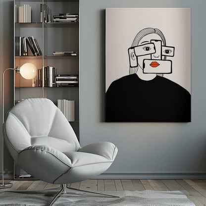 MODERN SOCIETY - Poster / Art Print