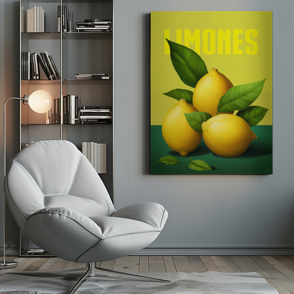 Lemons - Poster / Art Print