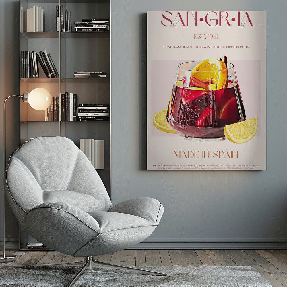 Sangria print - Poster / Art Print
