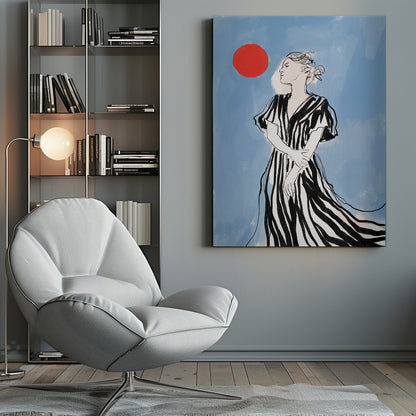 Serene Stripes - Poster / Art Print