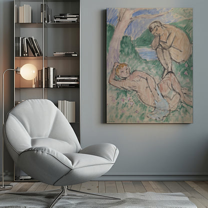Baigneurs - Poster / Art Print