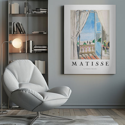 La Fenêtre Ouverte - Poster / Art Print