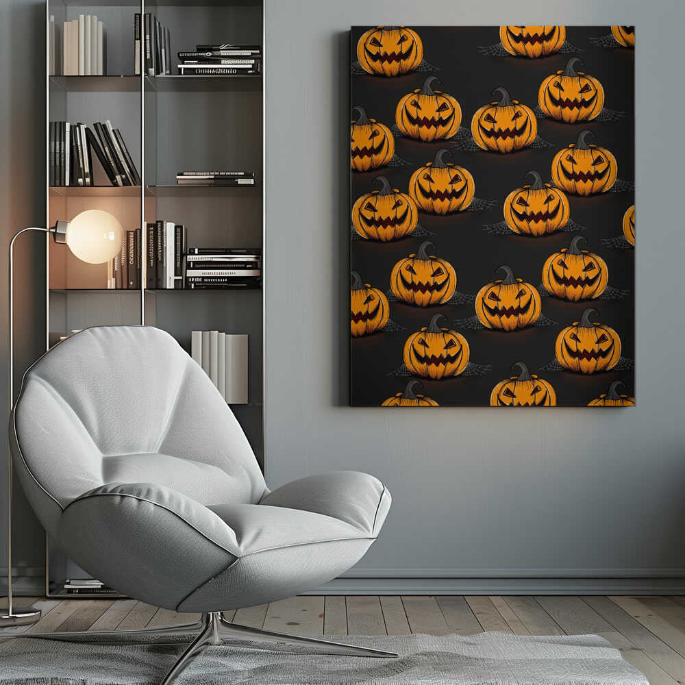 Halloween Jack-O-Lanterns - Poster / Art Print