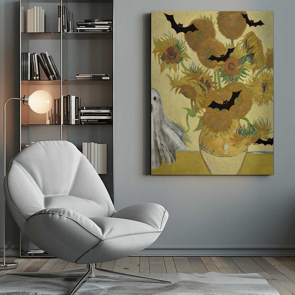 Halloween Flower's Vincent - Poster / Art Print