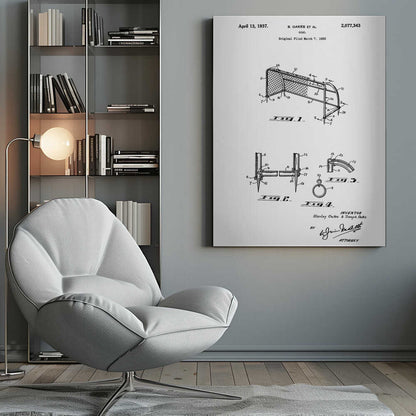 Goal Patent 1933 - Poster / Art Print