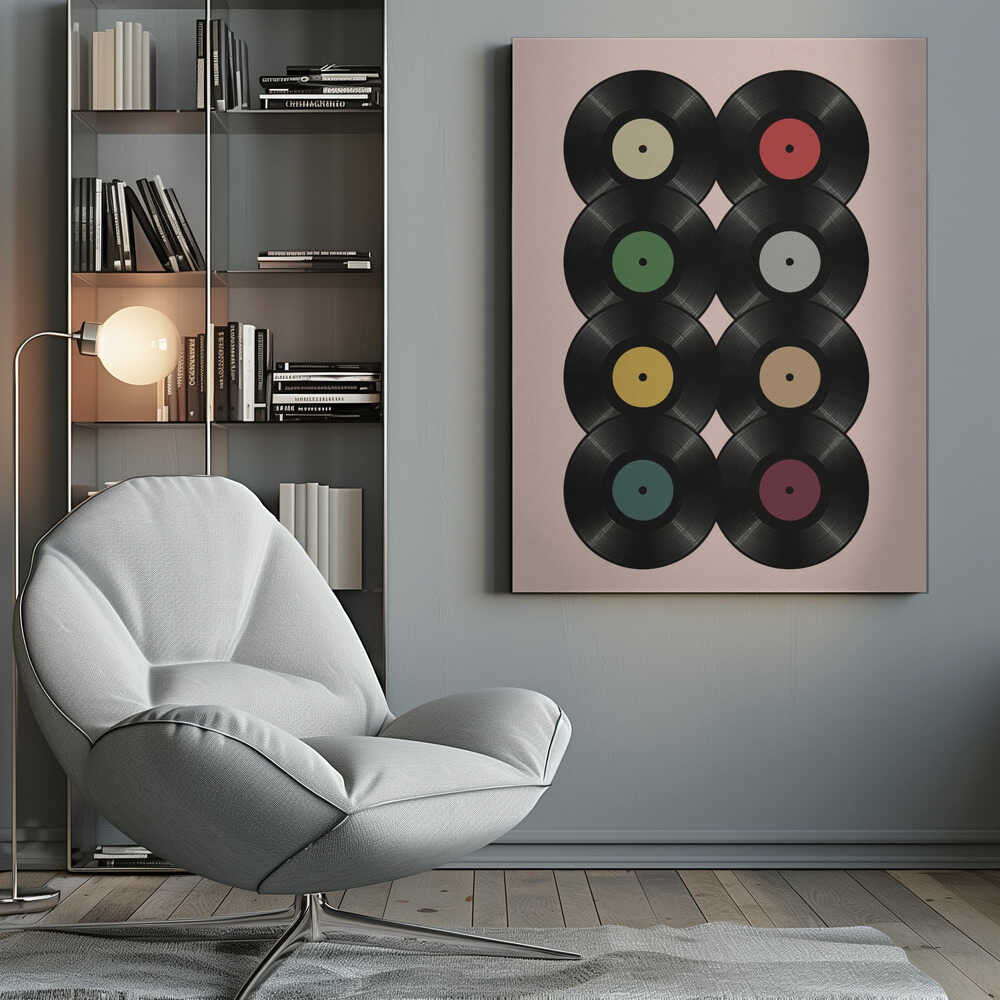 Eight Spins - Poster / Art Print