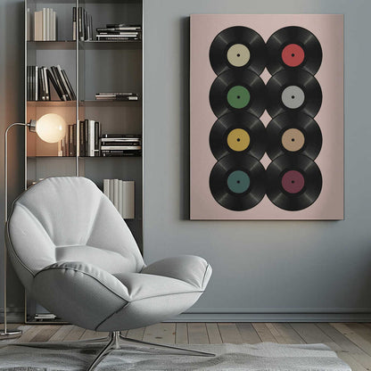 Eight Spins - Poster / Art Print
