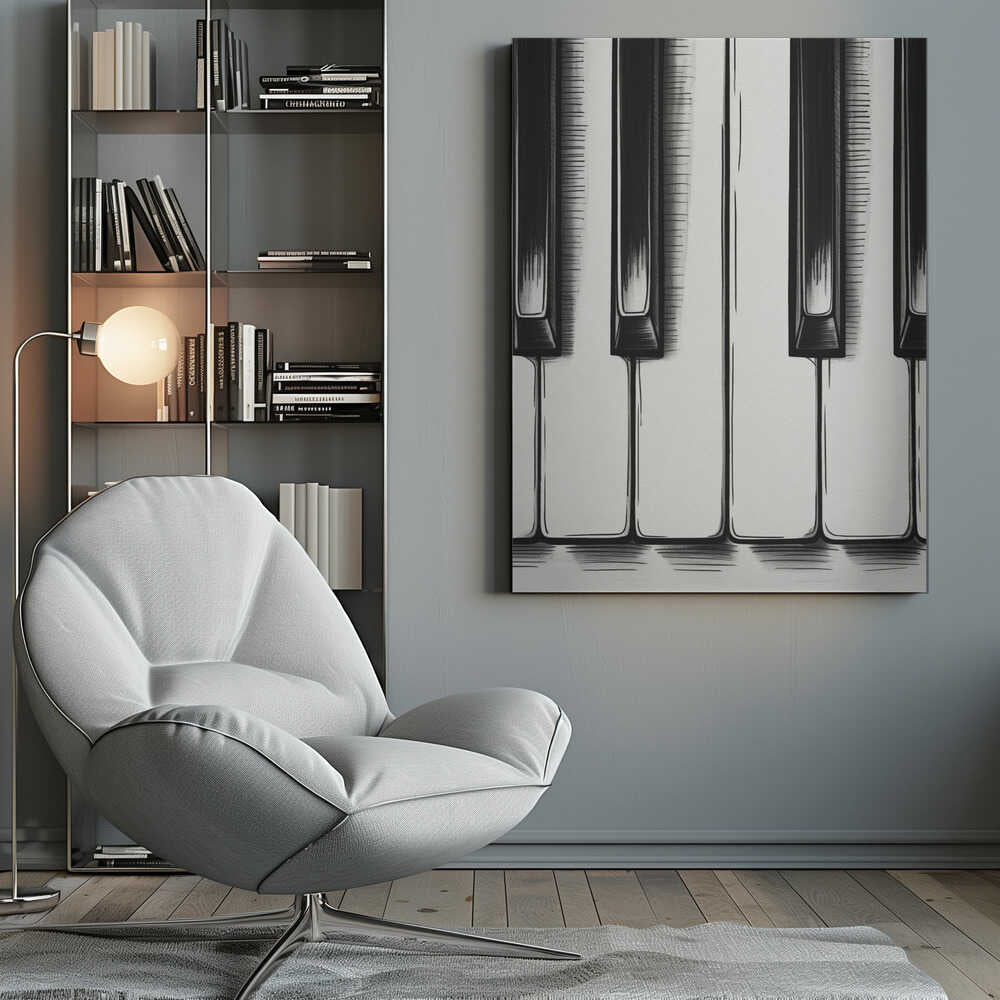 Piano Keys - Poster / Art Print