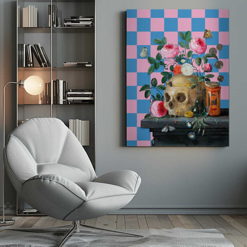 The Cheerfull Vanitas Still Life - Poster / Art Print