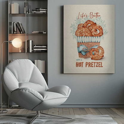 Pretzel - Poster / Art Print