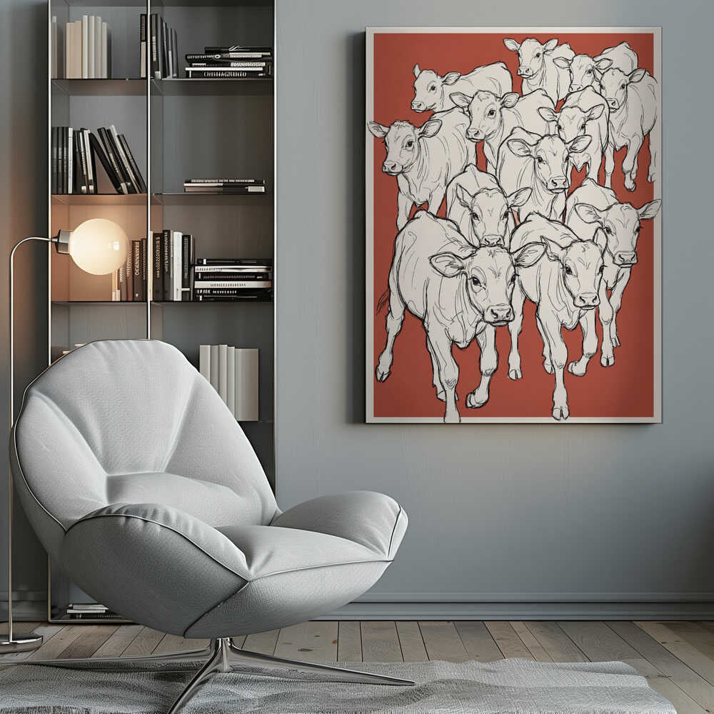 Cow Release - Poster / Art Print