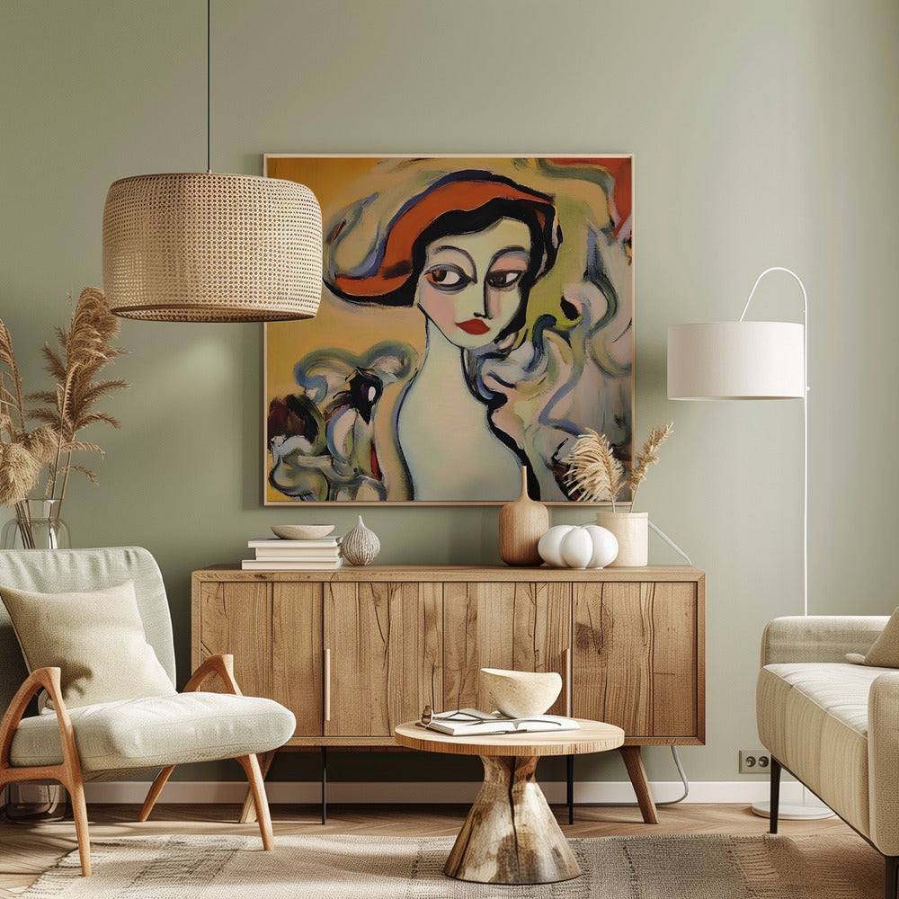 Woman With a Hat - Poster / Art Print