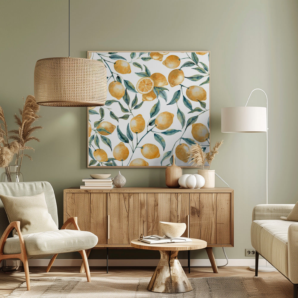 Summer Lemon - Poster / Art Print