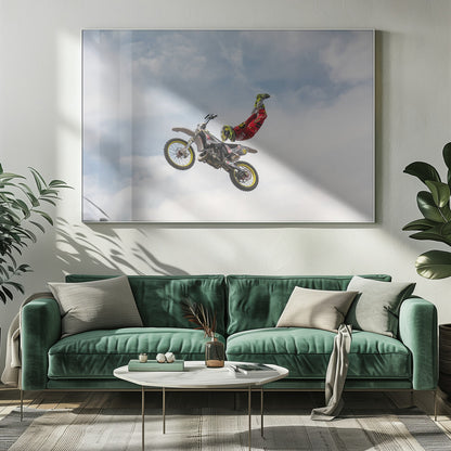 No hands superflyer - Poster / Art Print