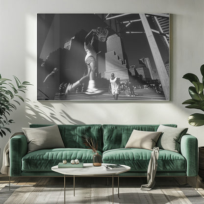 Dunking - Poster / Art Print