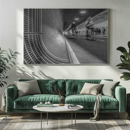 Cyclists - Poster / Art Print