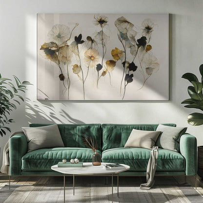 Beautiful Dry Flowers - Poster / Art Print