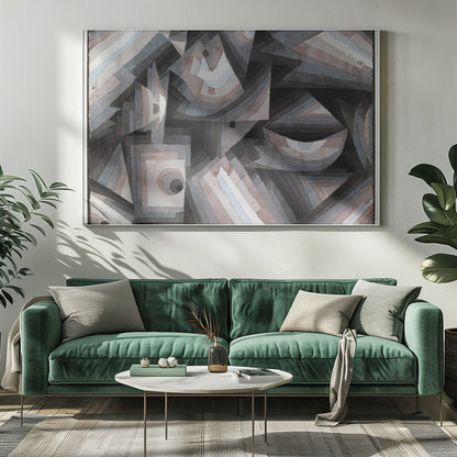 Crystal Gradation 1921 - Poster / Art Print