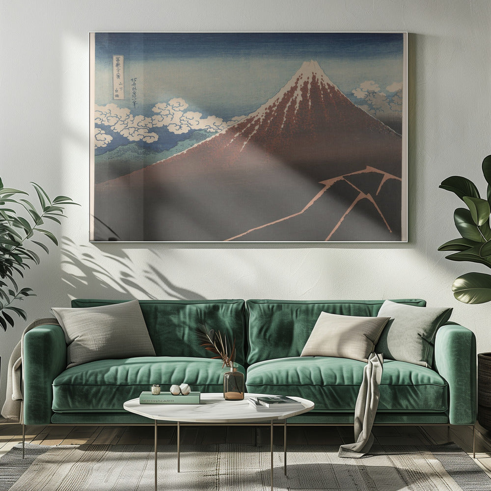 Show Below the Summit - Poster / Art Print