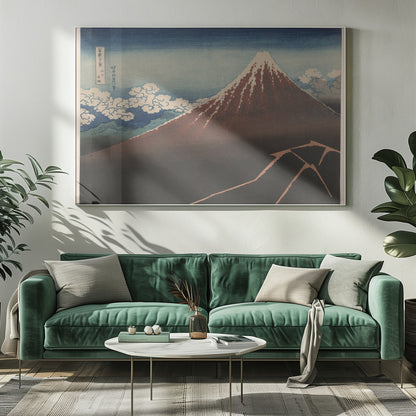 Show Below the Summit - Poster / Art Print