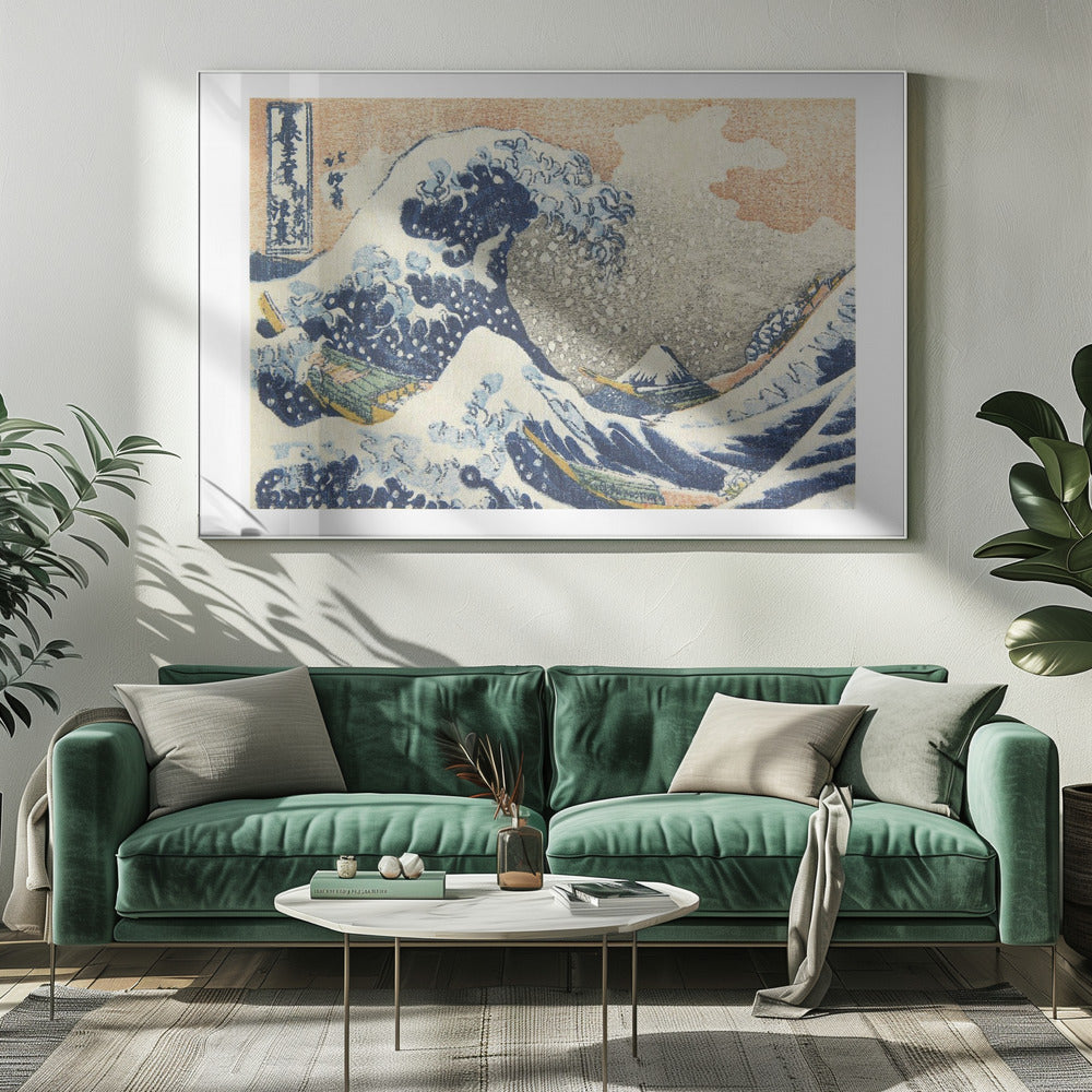 Under the Wave Off Kanagawa (1830 1833) - Poster / Art Print