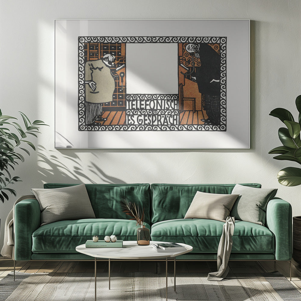 Telephone Conversation - Poster / Art Print
