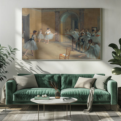 The Dance Foyer At the Opera On the Rue Le Peletier - Poster / Art Print