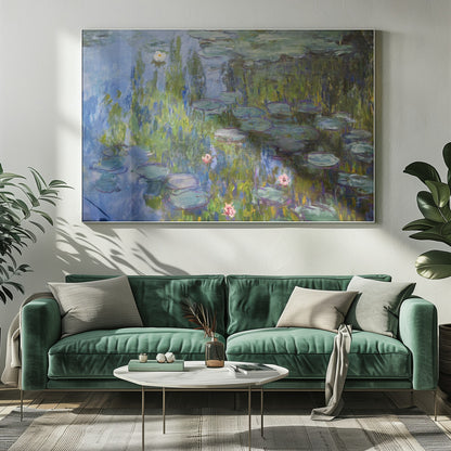 Claude Monet's Water Lilies (1915) - Poster / Art Print