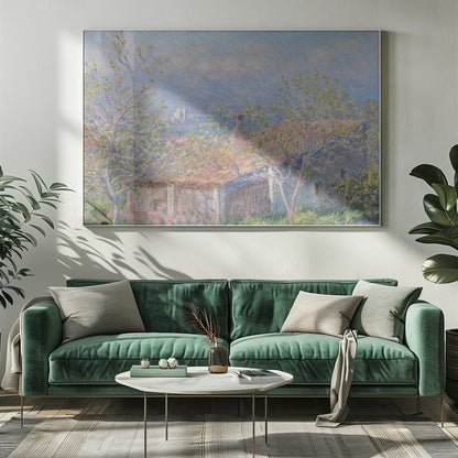 Gardener's House At Antibes (1888) By Claude Monet - Poster / Art Print
