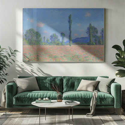 Poppy Field, Giverny (1890–1891) - Poster / Art Print