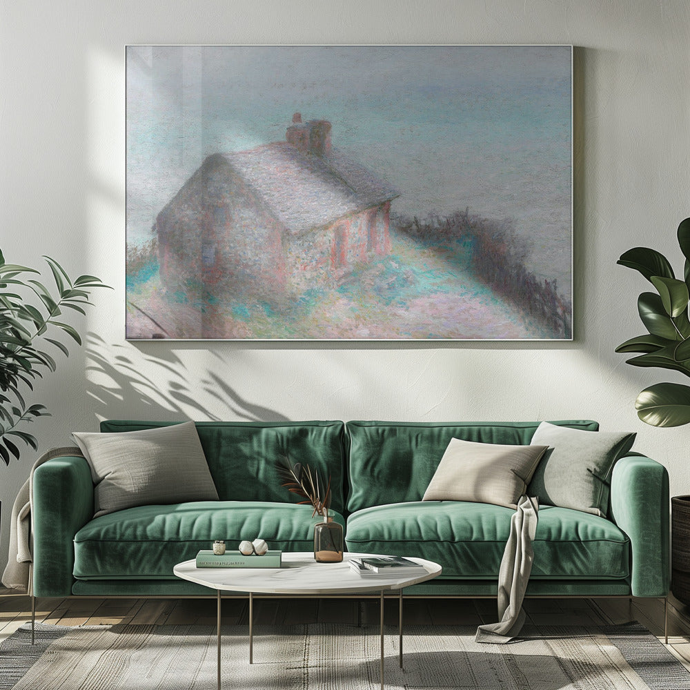 The Customs House At Varengeville (1897) - Poster / Art Print