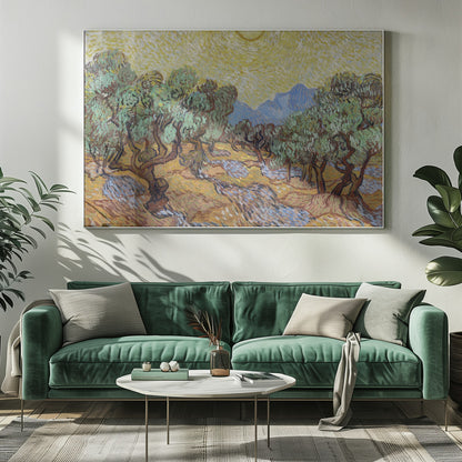 Vincent Van Gogh's Olive Trees (1889) - Poster / Art Print