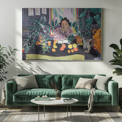 Interno Con Vaso Etrusco 1940 - Poster / Art Print