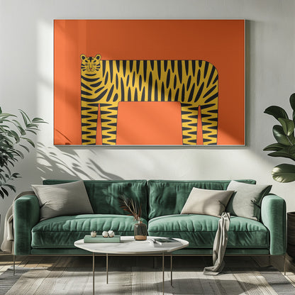 The Abstract Tiger - Poster / Art Print