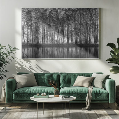 Pointillism Nature - Poster / Art Print