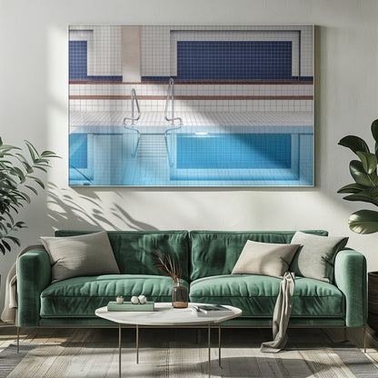 swimming - Poster / Art Print