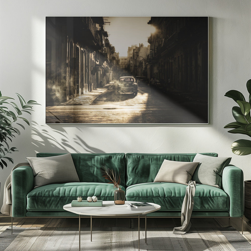 Mystic morning in Havana... - Poster / Art Print