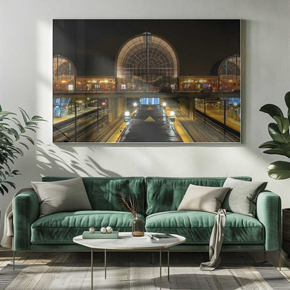 Hoeje Tastrup Station - Poster / Art Print